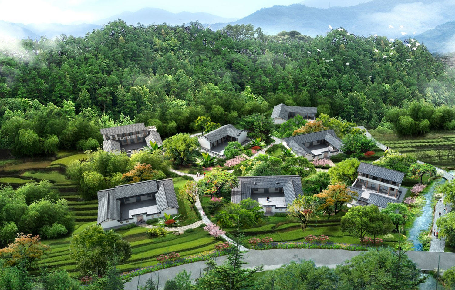 花溪村