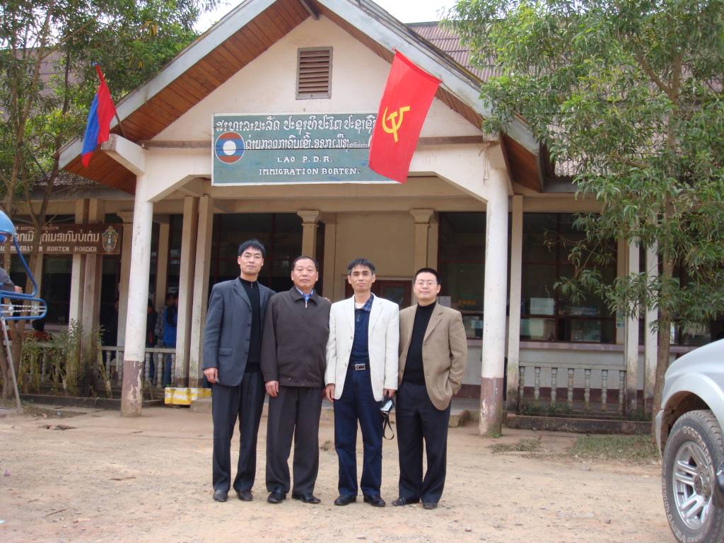 刘卫兵作为中方专家参与老挝项目